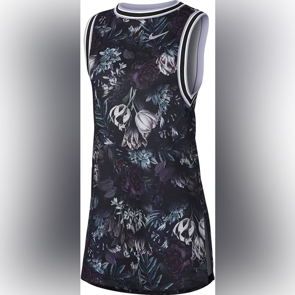 Nike Court Dress Women Black, Multicoloured. Tennis. - Picture 7 of 12